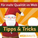 Der Webkrauts Adventskalender
